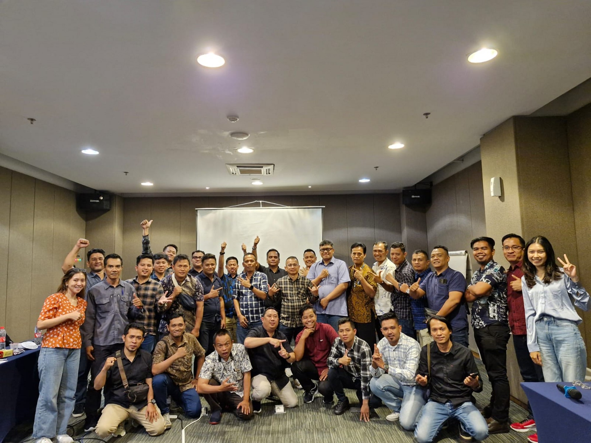 Training AR & Jari Mobile Batch 1 di Batiqa Hotel Palembang