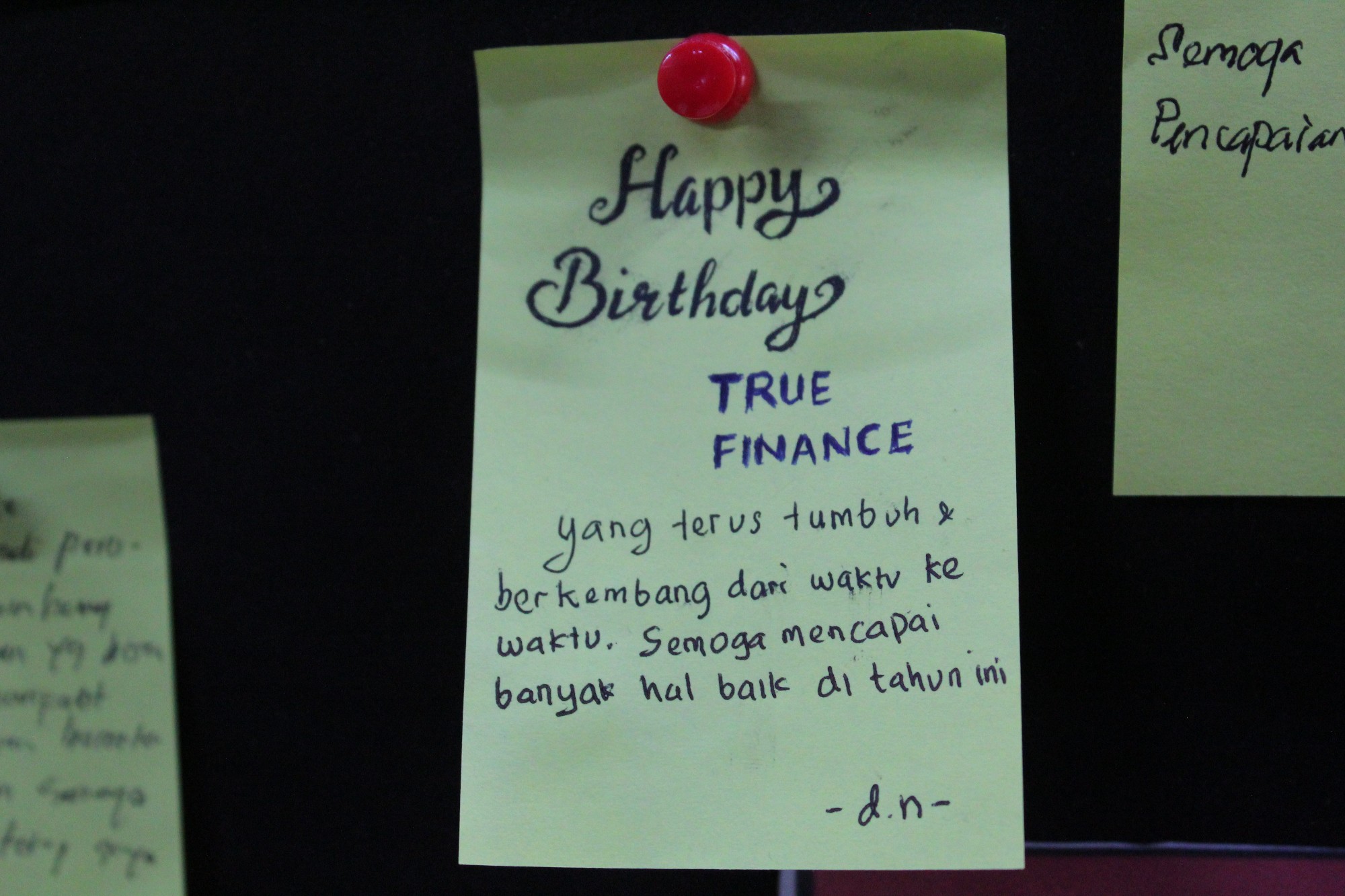 Ultah True Finance Ke-30